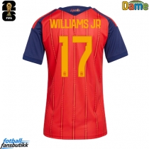 Spania Nico Williams #17 Hjemmedrakt Dame VM 2026 Kortermet